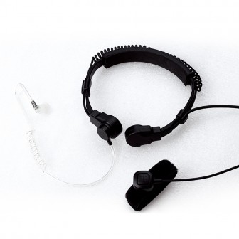 Walkie talkie throat earpiece HRE-6024
