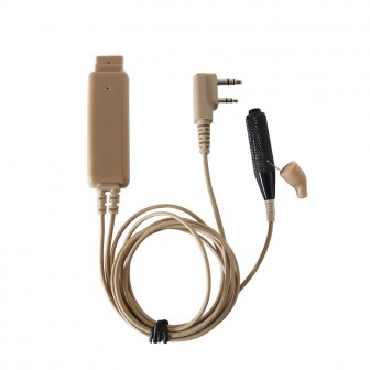 Two way radio wireless earpiece R10